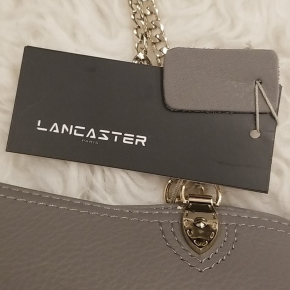 💕LANCASTER PARIS💕 Ines Leather Crossbody Bag - Picture 13 of 16